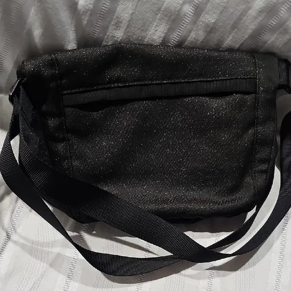 Lululemon Festival Bag; Black Crossbody Bag with Adjustable Strap - Picture 6 of 10